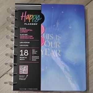 Happy Planner Blue and Pink 18-Month Planner